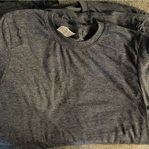 Blank Heather Navy Gildan softstyle bundle